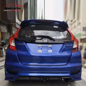 ขายดีสำหรับ Honda Fit <span class=keywords><strong>Jazz</strong></span> ปี 2018 2019 <span class=keywords><strong>2020</strong></span> ชุดแต่งรอบคัน สเกิร์ตหน้า สเกิร์ตหลัง สเกิร์ตข้าง ผลิตจากพลาสติก ABS - Product Image 6