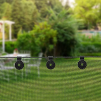 Connecteur de filet d'ombrage avec pont, clips robustes pour toile pare-soleil, œillet instantané pour clôture de jardin et filet de jardinage