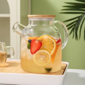 Чайник прозрачный из боросиликатного стекла, 1 л - Product Image 4