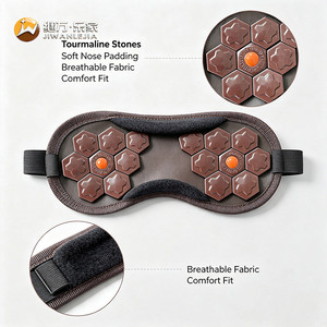Mascarilla de Ojos Jiwan Lejia Korea Hexagon Ceramics con <span class=keywords><strong>Piedra</strong></span> de Turmalina para un Sueño Profundo y Protección Magnética - Product Image 3