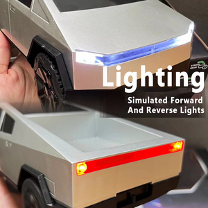 سيارة تحكم عن بعد للأطفال ببطارية مزدوجة على شكل شاحنة سايبر، مقياس 1:14، سرعة عالية، قناتان، لعبة سيارات انجراف مع شاحن، هدية عيد ميلاد - Product Image 4