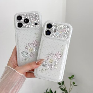 XP009 เคสโทรศัพท์มือถือลายดอกชบาจุดๆ เหมาะสำหรับ 18promax รุ่นใหม่ iPhone17 16Pro เคสกันกระแทกแบบปรับแต่งได้ - Product Image 2