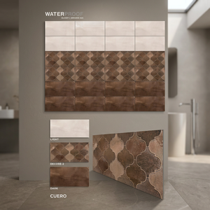 Azulejos de cerámica esmaltada resistente al calor de 300x600mm 30x60cm 12x24 Azulejos de pared digitales Primera opción Azulejos de pared de porcelana brillante - Product Image 4