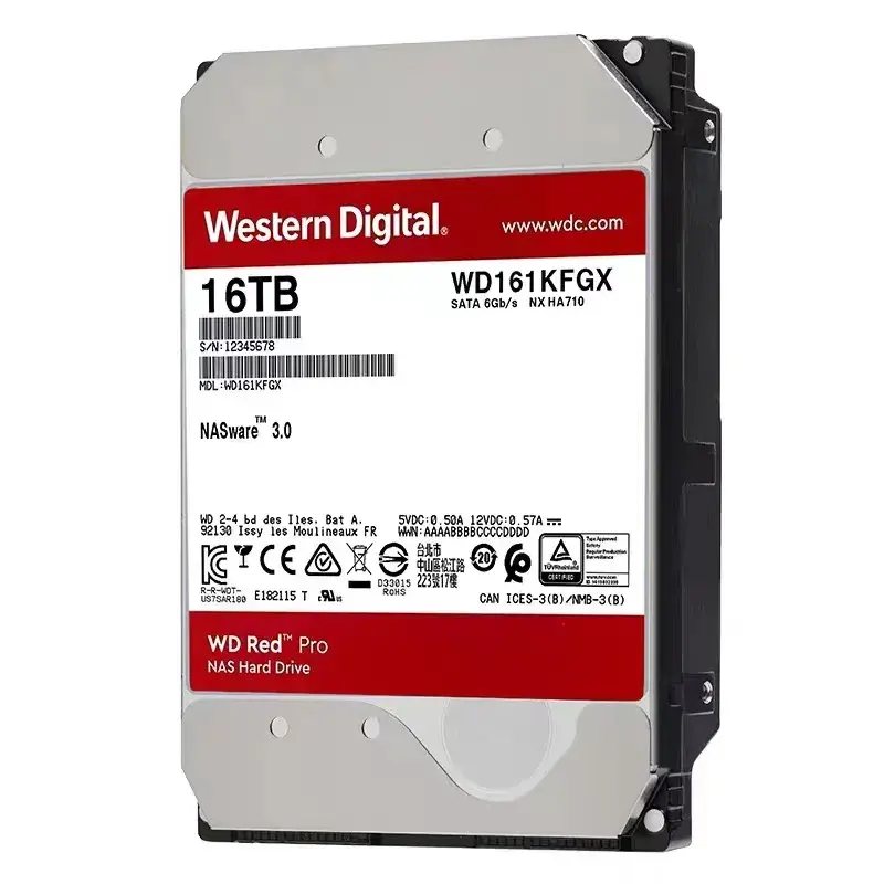Enterprise WD161KFGX Internal 3.5-Inch SATA 7200rpm cahe 512MB with 18TB 20TB 22TB 10TB 14T 16TB Hard Disk Drive HDD