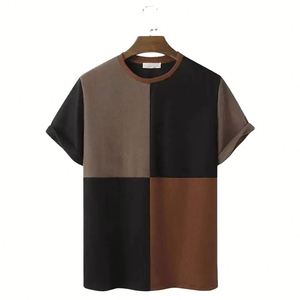 Camisetas de Hombre de Estilo Urbano, 100% Algodón, Tela de Lona Lavada, Manga Corta, Color Sólido, Diseño Liso, Secado Rápido, Personalizables - Product Image 1