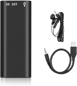 Grabadora Digital de Alta Definición con Memoria Flash, Grabación Activada por Voz, Mini Grabadora Digital de Voz MP3 - Product Image 1