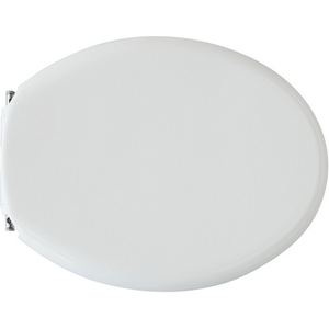 Asiento de Inodoro Termoestable Modelo Dianter 2 Forma 1 Blanco Forma Ovalada Tamaño Estándar - Product Image 1