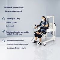 Machine de rééducation des membres inférieurs avec exosquelette pour la marche, personnalisable en fonction des besoins du client
