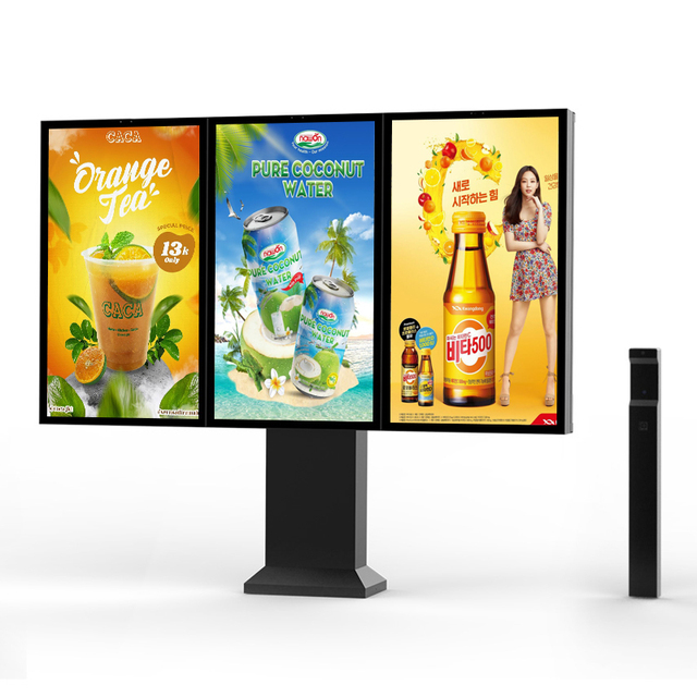 Self-Ordering Drive-Thru Kiosk with Touch Screen Display Outdoor Advertising Menu Board for McDonald's Digital Signage TFT Type