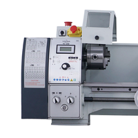 Tour à métaux horizontal multifonctionnel, nouveau, 220V/380V, pour le travail du bois, micro-usinage de précision, broche BT40, 4 outils