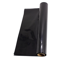 Film PE de construction robuste - Bâche de protection imperméable et résistante aux déchirures pour chantier