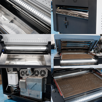 Machine à secouer DTF 24 pouces (60 cm) à structure durable pour usine de vêtements, économe en énergie, compatible 110/220 V, compacte