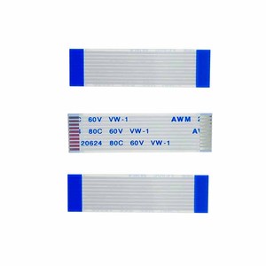 Gerawell tùy chỉnh 1.0 mét Pitch AWM 2896 80C vw1 phẳng Ribbon Cáp ffc <span class=keywords><strong>FPC</strong></span> (Flat <span class=keywords><strong>Flex</strong></span>) kết nối - Product Image 3