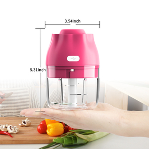 Petits appareils électroménagers de cuisine, robot culinaire, hachoir à ail sans fil, hachoir à légumes - Product Image 4