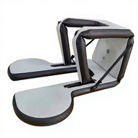 Hydrofoil gonflable en PVC de style nouveau pour les sports nautiques, outil et accessoire de surf avec quai de gonflage, facile à laisser et à naviguer
