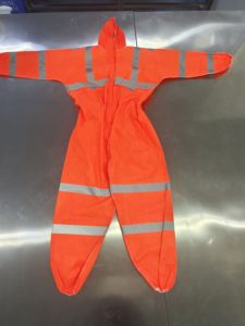 Haixin New Tech Disposable Coverall Safety High Visibility Coverall Hi Vis Protection <strong>Work</strong> <strong>Overalls</strong> Mine Safety Clothing - Product Image 4