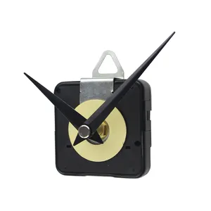 Reloj de pared con movimiento de cuarzo, 1 Juego, 6168S, barrido silencioso, mecanismo de pared, piezas, máquina de reloj de Metal