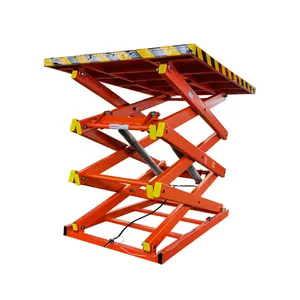 Fabriek Directe Verkoop 2 Meter 1 Ton Stationair Scissor Cargo Lift Platform Lassen Hydraulische Vaste Lift Tafel