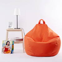 Fauteuil Poire Imperméable en Gros, Fauteuil Poire Goutte d'Eau avec Poignée Supérieure, Pouf pour Adultes et Enfants