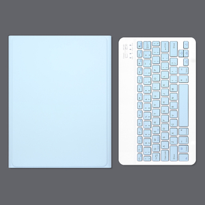 เคสฝาปิดอัจฉริยะระบบแม่เหล็กสำหรับ iPad Air <span class=keywords><strong>4</strong></span>/5/6 & คีย์บอร์ดไร้สาย11นิ้วพร้อมวัสดุ TPU แม่พิมพ์ส่วนตัว - Product Image 5