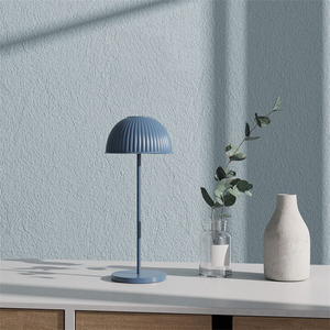 Sang trọng khách sạn nhà hàng LED ánh sáng ban đêm Bảng Đèn hiện đại Funky sạc không dây nguyên thủy sóng nấm bóng râm Thiết kế pin - Product Image 4