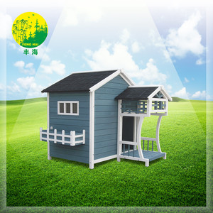 Grosir pola besar padat rumah anjing kayu kandang anjing luar ruangan penjualan murah - Product Image 3