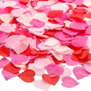 Papel de Corazones de 2.5cm para el Día de San Valentín, Bodas, Decoración, Lanzamiento Manual, Relleno Transparente para Globos - Product Image 1