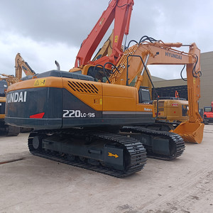 Excavadora de cadenas usada Hyundai Robex 220LC-9S 2023, excavadora hidráulica, máquina de movimiento de tierras sobre orugas, motor para construcción, 21.9 toneladas - Product Image 5