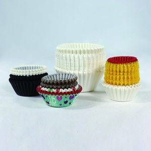 Cupcake Liners White Black Color Cupcake Cases Baking Cups Food Grade Paper Muffin Case Holder