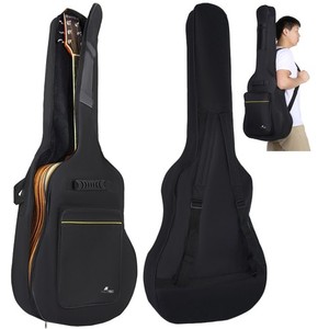 Estuche para guitarra, bolsa para guitarra acústica de 41 pulgadas con correa para el hombro y bolsillo frontal para viajes y almacenamiento - Product Image 1