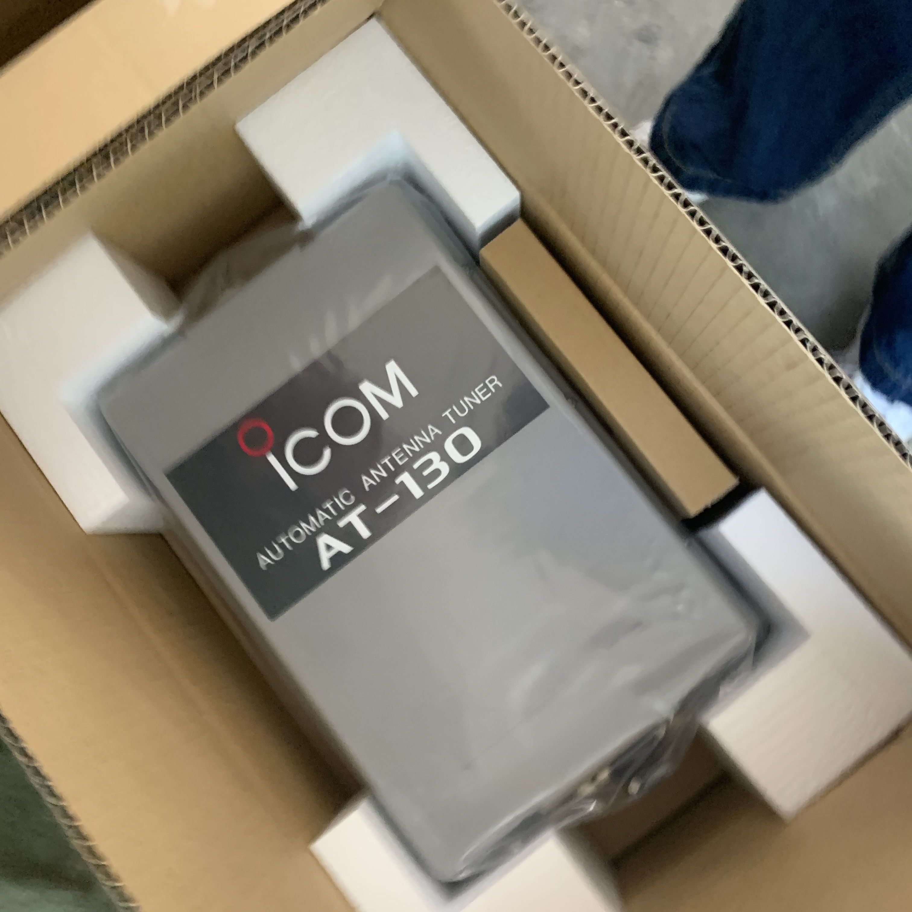 ICOM IC AT130 Antenna Tuner for Ham Radios - SWR 2.0:1, IPX5