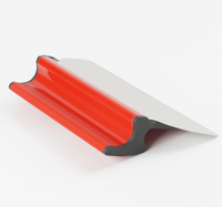 Outils durables pour plaques de plâtre, outils de plâtrage d'épaisseur 0,4 mm, spatule en acier inoxydable avec manche en ABS, prix d'usine