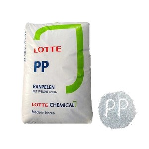 Precio de fábrica Corea Lotte químico transparente alto brillo PP materia prima plástica para papelería - Product Image 1
