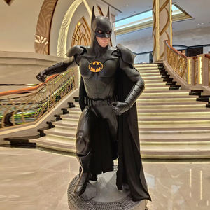 Estatua de Cuerpo Completo de Batman y Spider-Man de <span class=keywords><strong>Marvel</strong></span>, Escala 1/1, Fibra de Vidrio, Hecha a Mano, Caja de Regalo, Adorno Grande, Juguete de Moda para Centro Comercial, Tienda, Sala de Estar - Product Image 4