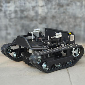 Tondeuse à gazon sur chenilles robuste |   Tondeuse à gazon télécommandée pour une coupe efficace des herbes sauvages - Product Image 1