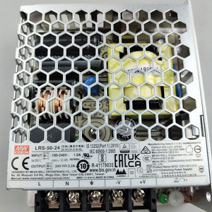 Mean Well Lrs-50-24 50W 24V แหล่งจ่ายไฟแบบสวิตชิ่งสำหรับระบบอัตโนมัติทางอุตสาหกรรม - Product Image 2