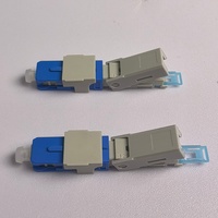 Conector Rápido de Fibra Óptica, Conector Frío Integrado de Montaje en Campo para Cable de Bajada, para Instalación de Redes FTTH