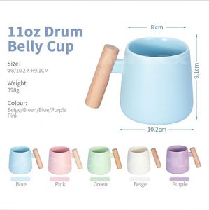 Promoción Nueva Taza de Cerámica Blanca de 11oz/15oz para Sublimación, Taza de Café Moderna Personalizada para Regalo de Navidad o Recuerdo M19 - Product Image 2