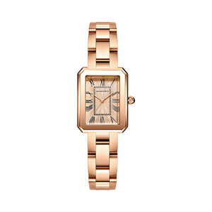 <strong>Rectangular</strong> Japanese Movement Fashionable and Casual Quartz Watch for Women - Product Image 4