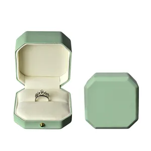Diskon besar kotak perhiasan tampilan cincin berenda leher Bangle, dengan 3 laci dengan penutup akrilik transparan untuk penyimpanan/