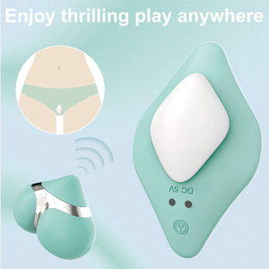 Mini Vibratore Magnetico a Forma di Conchiglia con Telecomando per Donne, Indossabile Senza Mani, Slip Vibranti - Product Image 2