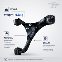 Pour Range Rover Sport 2010 à 2013 Bras de suspension supérieur avant gauche LR063688 LR014629
