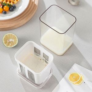 Wholesale Kitchen Tools Cheese <b>Yogurt</b> <b>Maker</b> Strainer Colander Separator Container With Strainer - Product Image 4