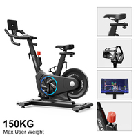 Bicicleta de Spinning Profesional para Gimnasio, Bicicleta de Spinning Comercial para Interiores, Bicicleta de Spinning con Generación de Electricidad Propia
