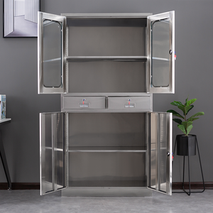 מכשיר ארון מכשיר ארון מכשיר למכירה עיצוב נירוסטה ריהוט בית החולים החדש עם 2 מגירות - Product Image 5