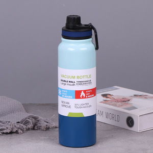 Botella de Agua de Acero Inoxidable, Termo Deportivo con Pulverizador, Botella Deportiva de Gran Capacidad con Aislamiento - Product Image 6