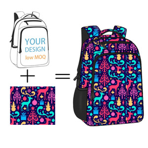 Sacchetti di scuola a sublimazione con stampa in tutto il <span class=keywords><strong>libro</strong></span> di scuola in tessuto personalizzato con tracolla regolabile zaino - Product Image 6