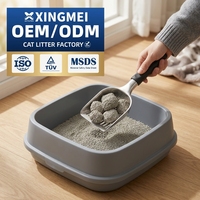 Lettiera per Gatti Antiaderente Facile da Raccogliere in Bentonite - CrushMax Crush Shape 99,9% Senza Polvere, Minerale Naturale
