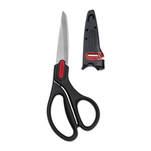 Kitchen Scissors Stainless Steel 4 In Straight Head With Sharpening Sleeve For Home Food Processing - Product Image 4