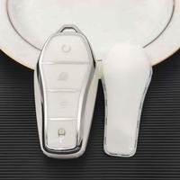 Housse de protection pour clé de voiture BYD Dolphin 2023, accessoires pour clé de voiture à 4 boutons, étui de protection
